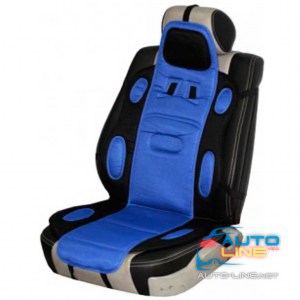 Vitol F 19002 BL/BK — накидка на сиденье черно-синяя