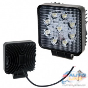 Vitol LML-K0727 SPOT (9led*3w) 105mm*105mm (K0727 S) — автомобильная дополнительная LED-фара дальнего света