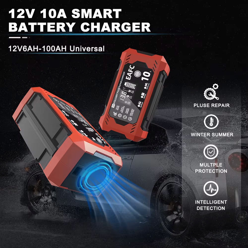 Smart Pulse Repair Charger 12V 10A v1 - интеллектуальное зарядное устройство с режимом восстановления