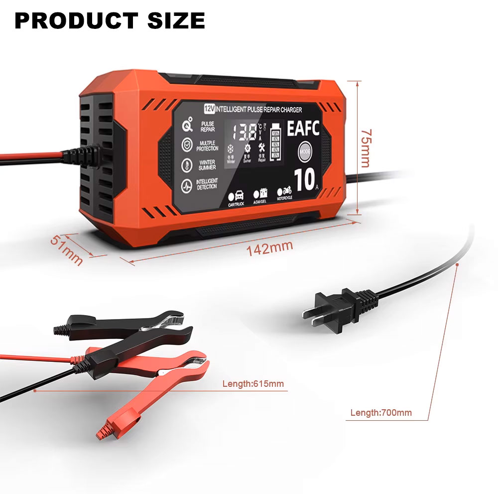 Smart Pulse Repair Charger 12V 10A v1 - интеллектуальное зарядное устройство с режимом восстановления